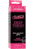 GoodHead Deep Throat Oral Anesthetic Spray 2oz