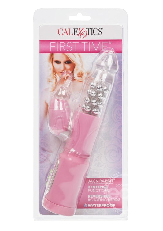 First Time Jack Rabbit Vibrator - Pink