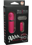 Ahhh Vibrating Bullet Of Love with Remote Control - Pink