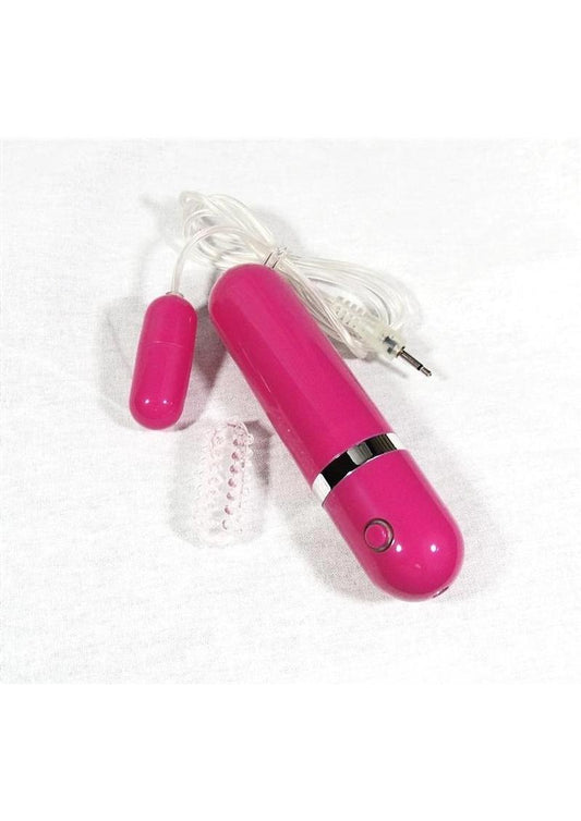 Ahhh Vibrating Bullet Of Love with Remote Control - Pink