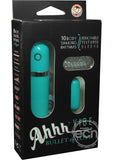 Ahhh Vibrating Bullet Of Love with Remote Control - Teal