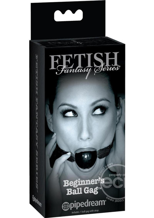 Fetish Fantasy Series Limited Edition Beginner's Ball Gag Black