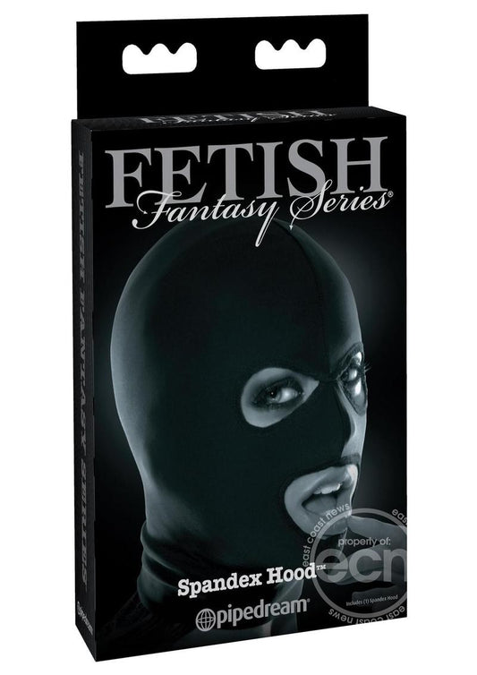 Fetish Fantasy Series Limited Edition Spandex Hood Black