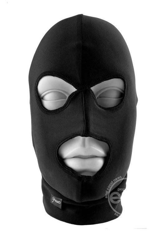 Fetish Fantasy Series Limited Edition Spandex Hood Black