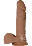 The Realistic Cock - UR3 - 6 Inch Brown