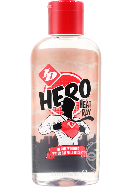 ID HERO Heat Ray Water Based Warming Lubricant 4.4oz