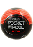 ZOLO Pocket Pool 8 Ball Masturbator Sleeve - Red