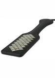 Sex & Mischief Studded Paddle 12.5in - Black