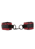 Scandal Universal Cuffs - Red/Black