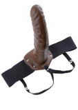 Fetish Fantasy Series Hollow Strap-On Dildo and Adjustable Harness 8in