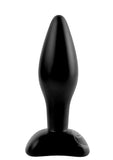 Anal Fantasy Collection Small Silicone Plug Kit 3.5in - Black