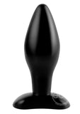 Anal Fantasy Collection Medium Silicone Plug Kit 4.25in - Black