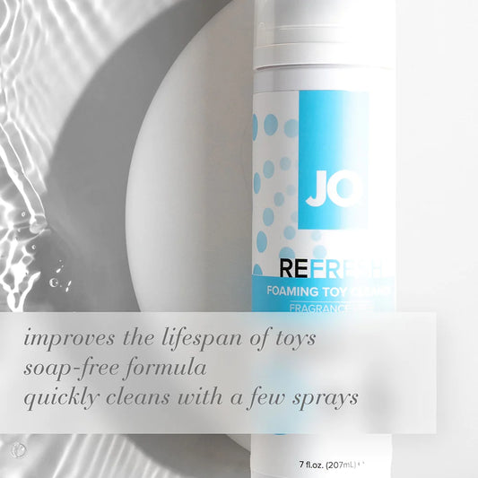 JO Refresh Foaming Toy Cleaner 7 oz.