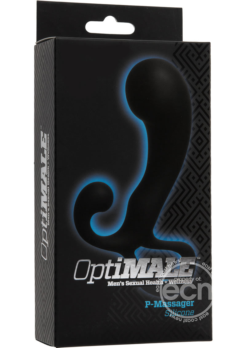 OPTIMALE BLACK P-MASSAGER SILICONE