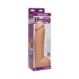 Vac-U-Lock Realistic Hung Dildo 12in