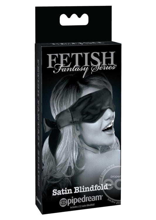 Fetish Fantasy Series Limited Edition Satin Blindfold Black