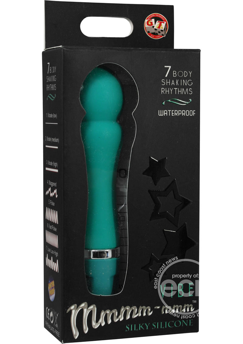 Mmmm Mmm Silicone Pop Vibrator - Teal