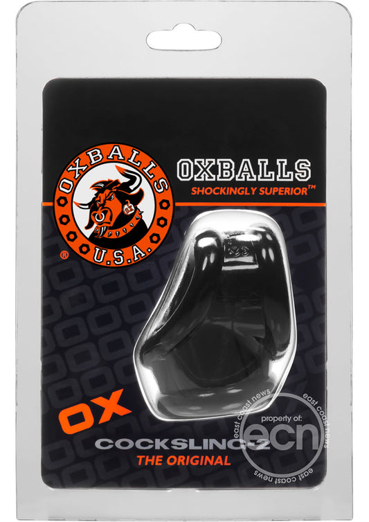 Oxballs Cocksling-2 Cock and Ball Ring - Black