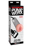 Pipedream Pump Worx Fanta Flesh Pussy Pump Beige/Clear