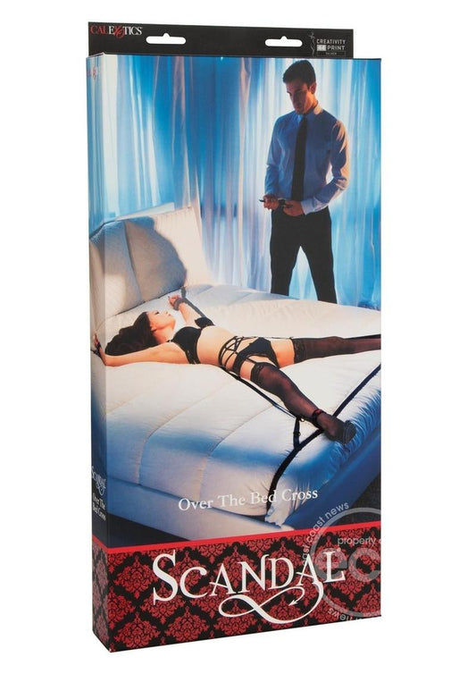 Scandal Over The Bed Cross Red/Black