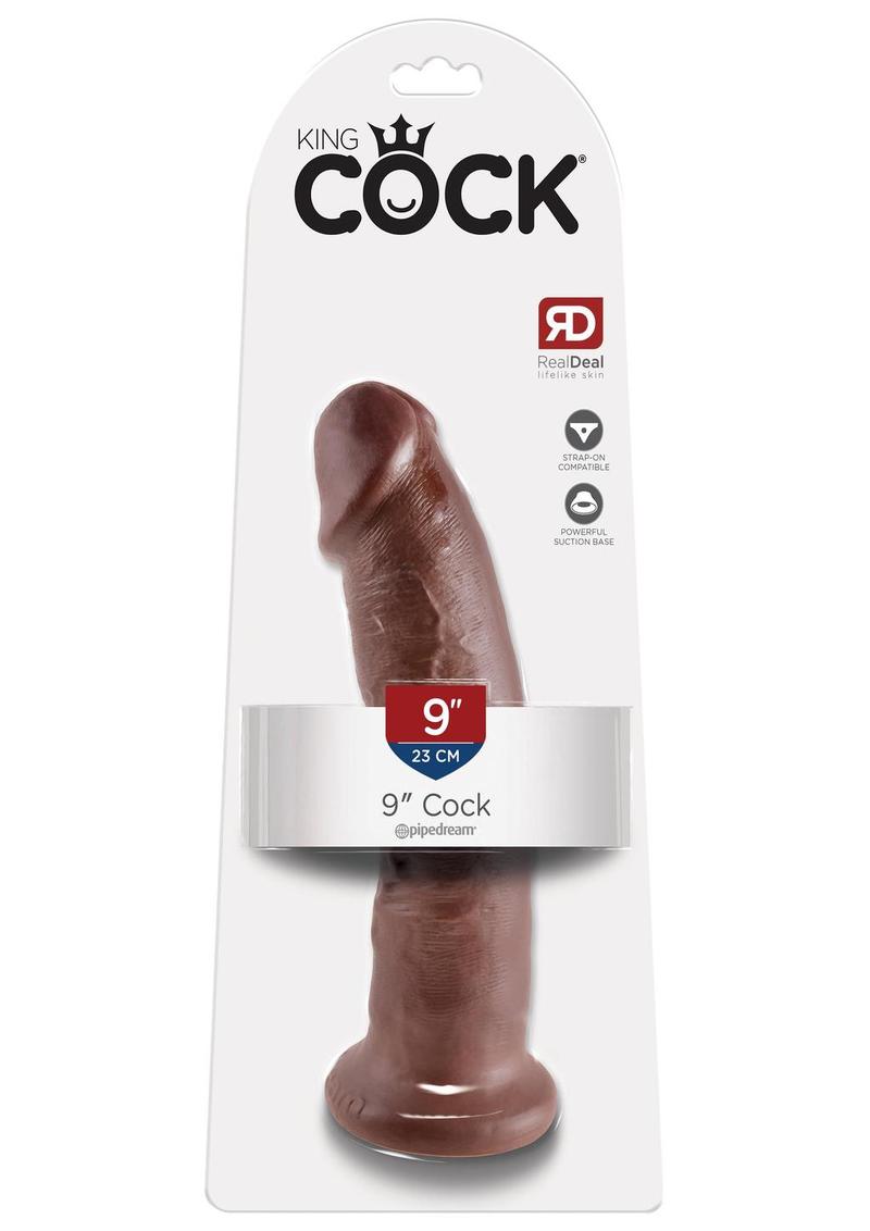 Pipedream King Cock 9 in. Cock Realistic Dildo With Suction Cup