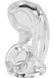 Oxballs Atomic Jock Cock-Lock Chastity Cage - Clear