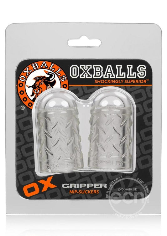 Oxballs Gripper Nipple Sucker (2 Pack) - Clear