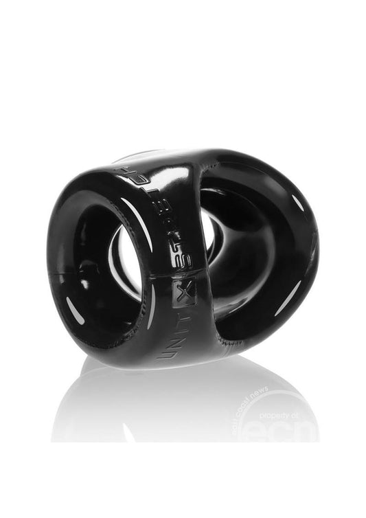 Oxballs Atomic Jock Unit-X Cock Ring and Ball Stretcher - Black