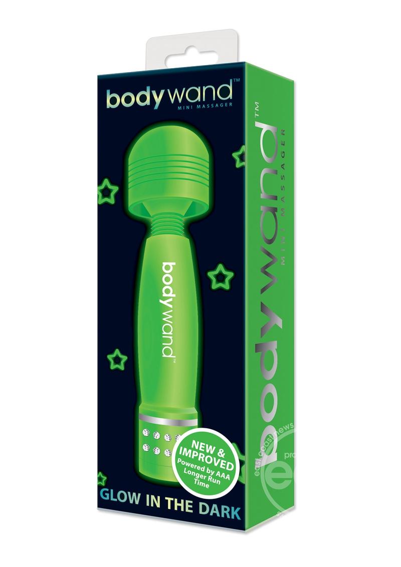 Bodywand Mini Wand Massager - Glow in the dark