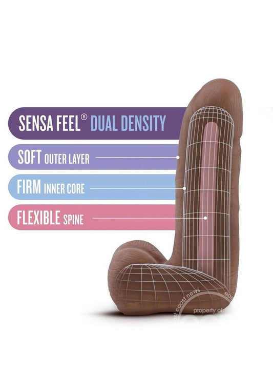 Au Naturel Carlito Dildo 5.5in - Caramel