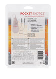 Pocket Exotics Dual Heated Whisper Bullets - Silver