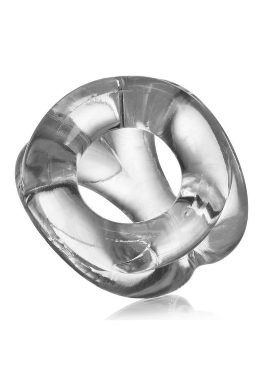 Oxballs Atomic Jock Tri-Sport Cock Ring - Clear