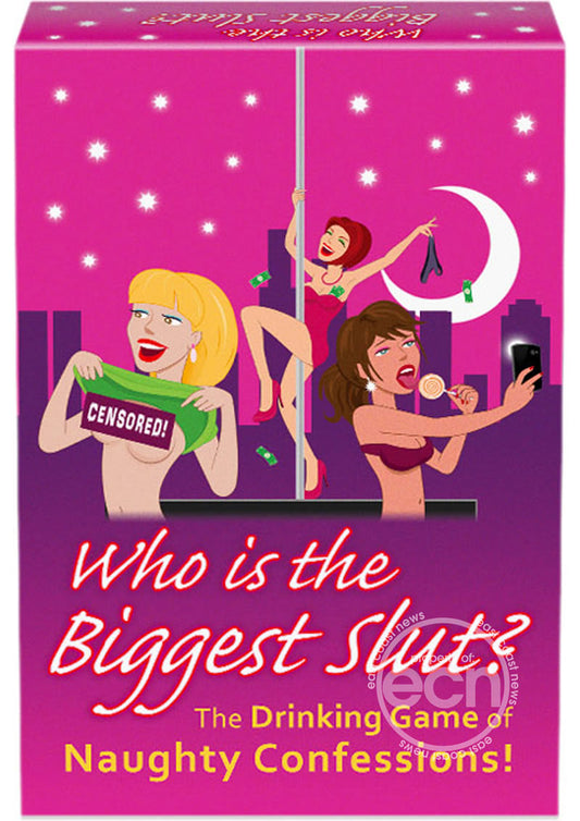 Who's The Biggest Slut? Drinking Game