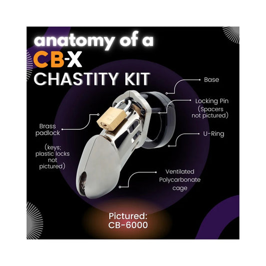 CB-6000 Clear Male Chastity