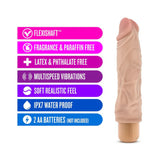 Blush Dr. Skin Vibe 10 Realistic 8.5 in. Vibrating Dildo