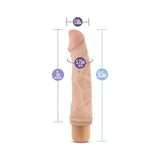 Dr. Skin Vibe 6 Realistic 8.75 in. Vibrating Dildo