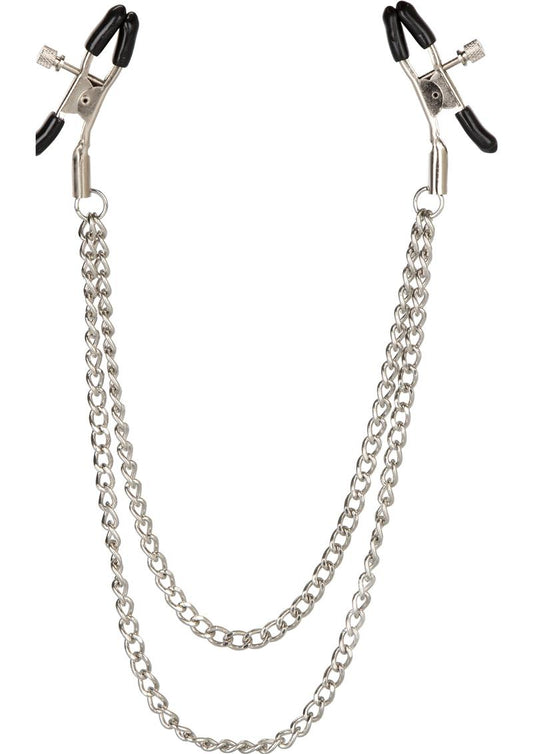 Nipple Play Tiered Nipple Clamps - Silver