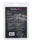 Nipple Play Tiered Nipple Clamps - Silver