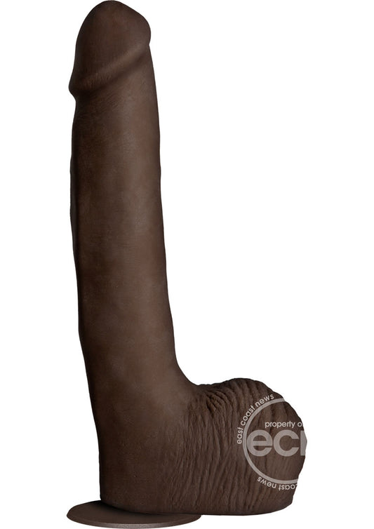 Signature Cocks Ultraskyn Rob Piper Dildo 10.5in - Chocolate