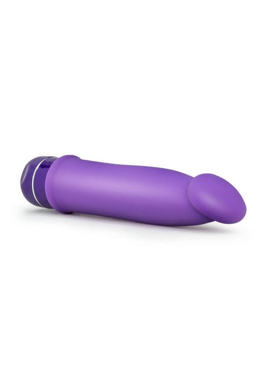 Luxe Purity Vibrating Silicone Dildo 7.5in