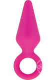 Luxe Candy Rimmer Silicone Butt Plug - Pink