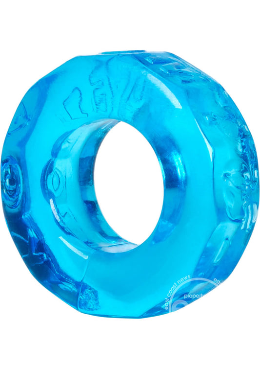 Oxballs Atomic Jock Sprocket Super Stretchy Cock Ring 2.8in - Blue