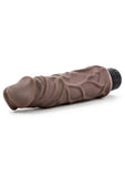 Au Naturel Home Wrecker Vibrating Dildo 9.5in - Chocolate