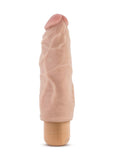 Blush Dr. Skin Vibe 9 Realistic 7.5 in. Vibrating Dildo Beige