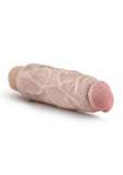 Blush Dr. Skin Vibe 9 Realistic 7.5 in. Vibrating Dildo Beige