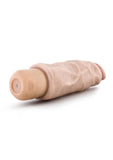 Blush Dr. Skin Vibe 9 Realistic 7.5 in. Vibrating Dildo Beige