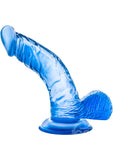 B Yours Sweet N' Hard 8 Dildo with Balls 6.5in - Blue