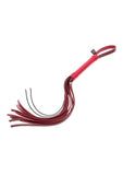 Sex & Mischief Ex's & Oh's Crystal Flogger - Red/Black