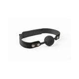 SEI MIO Strictly Come Quietly Soft Strap Silicone Ball Gag