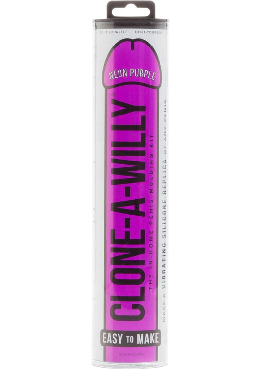 Clone-A-Willy DIY Vibrating Dildo Kit Neon Purple